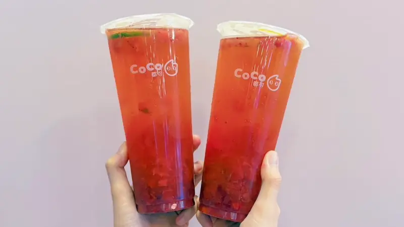 立春CoCo莓好雙果茶買一送一！2杯99元珍奶優惠：咀嚼控天天爽喝