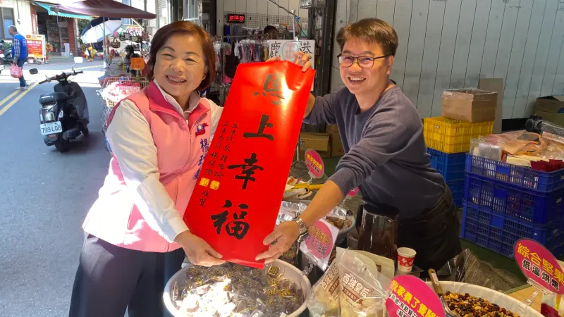 ▲楊瓊瓔昨晚迅速「以文還文」，回應江啟臣的接力說。（圖／楊瓊瓔提供，2026.02.03）