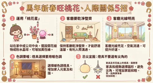 ▲命理專家楊登嵙提供馬年旺桃花、人際關係5招。（圖／Gemini AI／記者張家瑋監製）