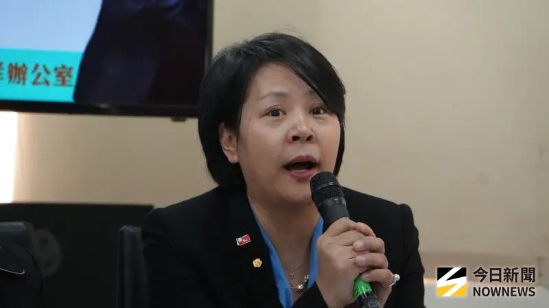 ▲民眾黨立委李貞秀具中配身份引發爭議。（圖／記者呂炯昌攝，2026.02.04）