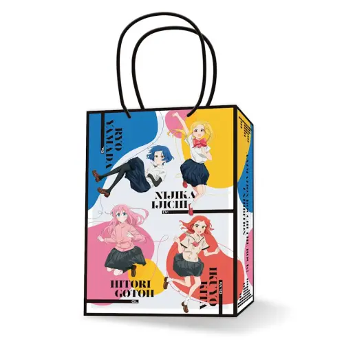 ▲《孤獨搖滾！》動畫展消費滿額禮「直式紙袋」。（圖／曼迪傳播提供）