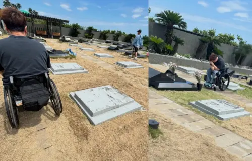 ▲姜元來去年夏天親自到台灣探望大S。（圖／姜元來IG@clon52）