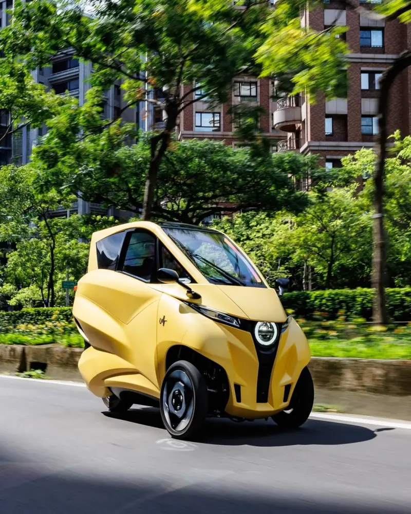 ▲ 圖為Lean3都市微型電動車。（圖／截自Lean Mobility粉絲專頁）