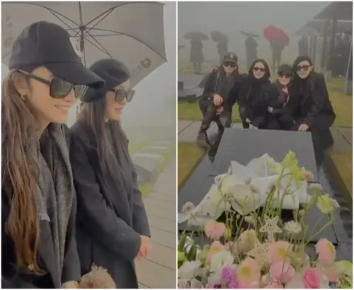 ▲吳佩慈（左圖左）笑說希望大S不要因為當天的活動生氣，范瑋琪（左圖右）則表示她應該很生氣，才給大家下雨又颳風的天氣。（圖／范瑋琪IG@fanfan）