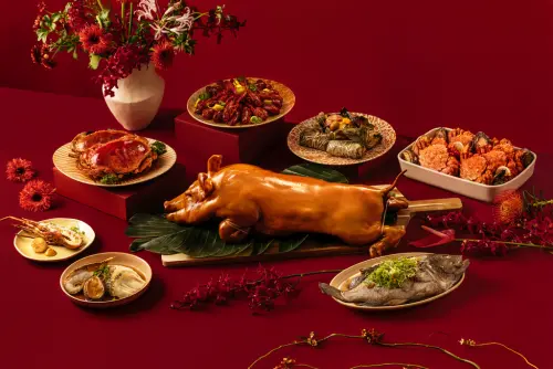 ▲煙波國際觀光集團新竹湖濱館將於春節過年推出「2026駿馬迎春 莫內饗宴」春節九大珍饌。（圖／煙波飯店新竹湖濱館提供 hsinchu.lakeshore.com.tw）