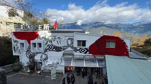 ▲全國最高海拔的梨山衛生所，去年完成整建。（圖／記者顏幸如攝，2026.02.05）