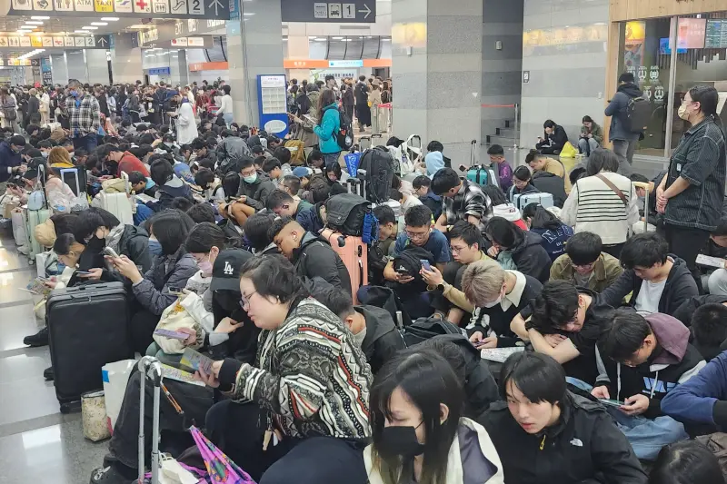 ▲2026年台北國際動漫節今（5）日於南港展覽館一館盛大開幕，首日就湧入大量人潮。（圖／記者吳翊緁攝）