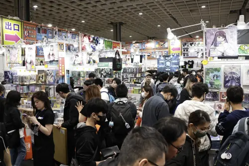 ▲台北國際動漫節首日人潮。（圖／記者吳翊緁攝）