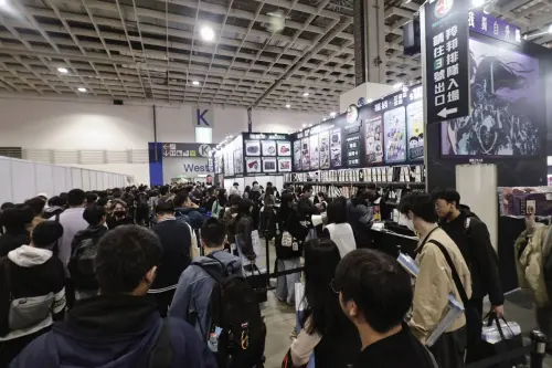 ▲台北國際動漫節首日人潮。（圖／記者吳翊緁攝）