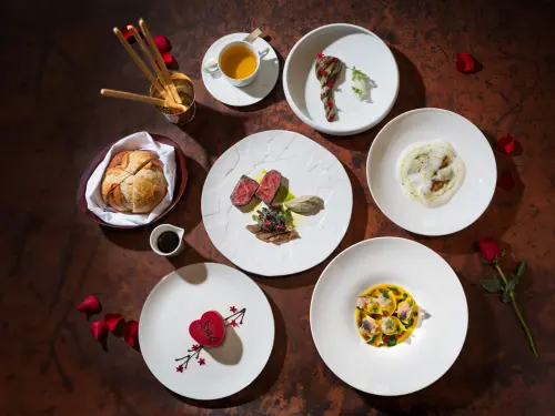 ▲台北文華東方酒店「Bencotto」推出浪漫情人節套餐（圖／台北文華東方提供www.mandarinoriental.com/zh-hk/taipei/songshan）