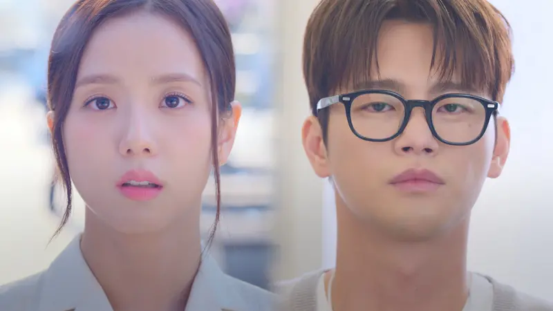 ▲BLACKPINK成員Jisoo智秀跟徐仁國（右）主演的《訂閱男友》正式預告曝光，確定3月6日在Netflix播出。（圖／Netflix）