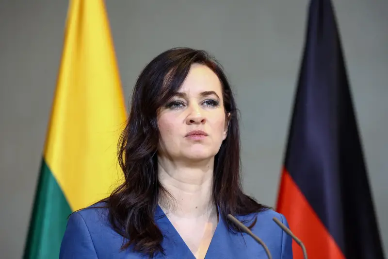 ▲立陶宛總理魯吉尼涅（Inga Ruginiene）。（圖／路透社／達志影像）