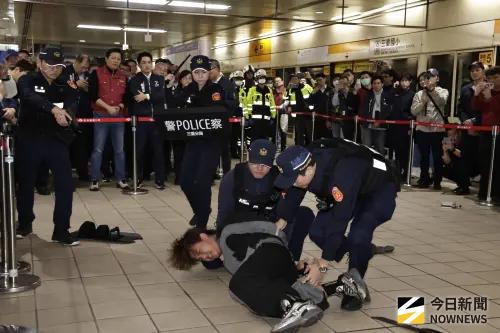 ▲台北與新北市府今日進行危安攻擊模擬演練。（圖／記者吳翊緁攝，2026.02.05）