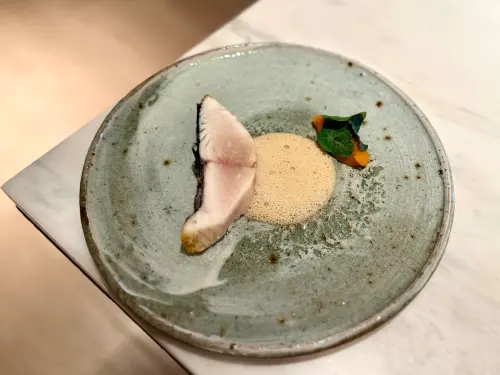 ▲「旬魚｜雪莉酒醬」。（圖／記者蕭涵云攝）