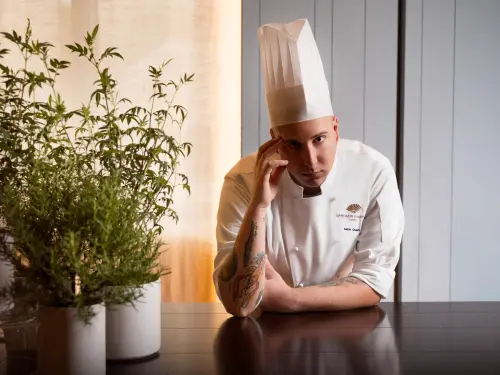 ▲台北文華東方酒店「Bencotto」由原副主廚馬利歐奎達榮升主廚。（圖／台北文華東方酒店mandarinoriental.com/zh-hk/taipei）