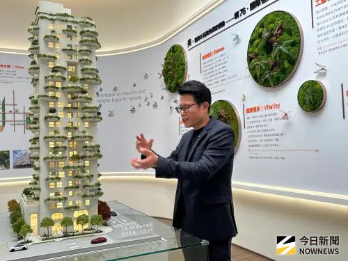 ▲「嶼76」座落崇德大道、捷運綠線生活圈，全案僅76戶，規劃37～46坪，(圖／記者金武鳳攝，2026.2.5)