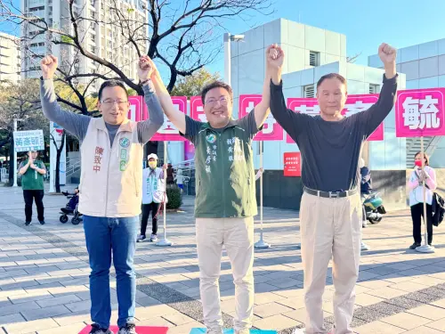 展現好人緣　陳致中現身力挺前鎮小港市議員黃彥毓連任
