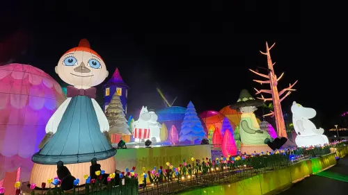 影／原汁芬蘭場景搬進中台灣燈會！60米極光下姆明谷今晚夢幻開箱
