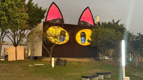 ▲中台灣燈會將趣味藏在細節裡。（圖／記者顏幸如攝，2026.02.05）