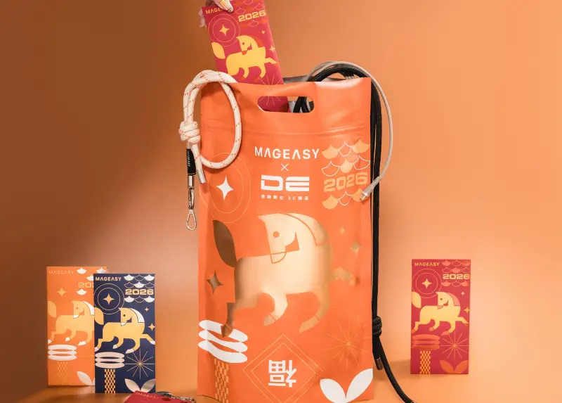 ▲德誼數位今年同樣開賣2026年新春限定「馬力全開 袋袋有Horse」福袋，一包只要999元、限量共1500組，官方宣稱中獎率100%，預計將於2月9日線上開賣、2月14日實體門市開賣。（圖／德誼數位科技臉書）