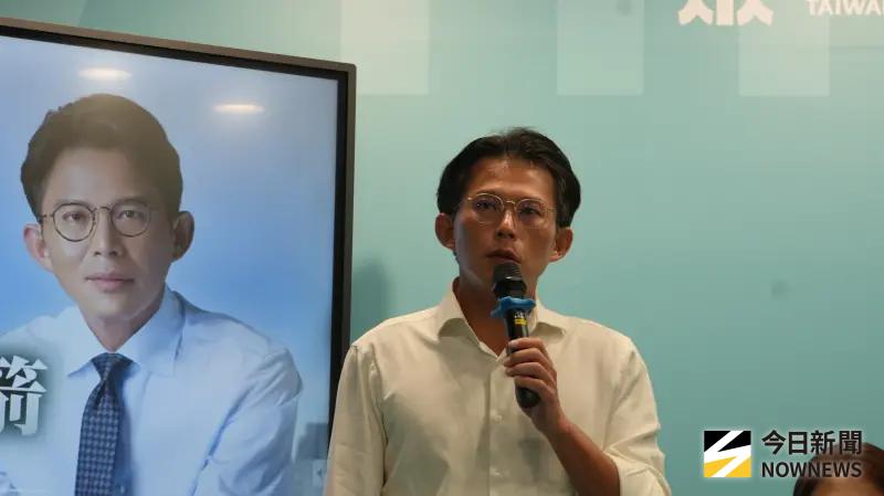 ▲黃國昌參選新北市長，舉行第一場政見記者會。（圖／記者呂炯昌攝，2026.02.06）