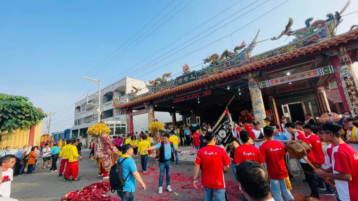 ▲大城鄉東城村（安東寮）「上安宮」(圖／洪寬育提供2026.2.6)