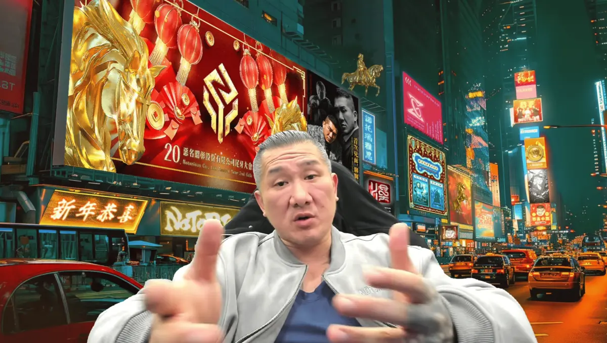▲館長高喊熱愛中華民國，沈榮欽說他是因為在中國吃了虧，才又回頭開始蹭。（圖／翻攝自館長惡名昭彰YouTube）