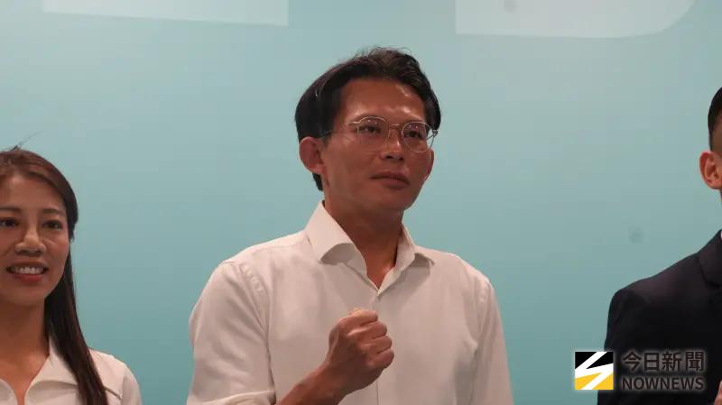 ▲黃國昌參選新北市長舉行第一場政見記者會。（圖／記者呂炯昌攝，2026.02.06）