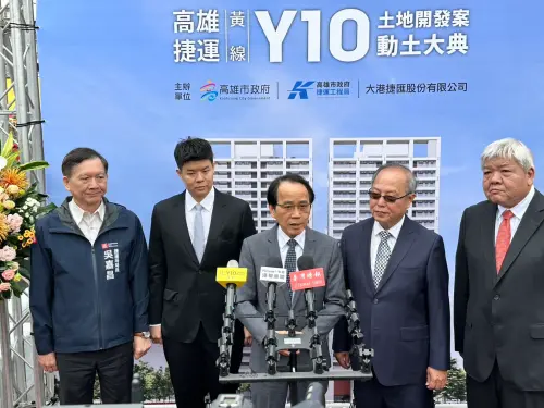 ▲林欽榮指出，為掌握高鐵南延及車站轉型契機，高雄市政府已正式啟動「高雄車站周邊大都更計畫」。（圖／高市府捷運局提供）
