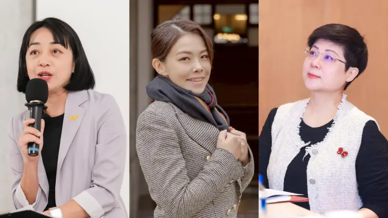 ▲新竹市最新民調出爐，若形成王婉諭（左）、高虹安（中）、林志潔（右）對決的「三腳督」局面，高虹安支持度仍大幅領先對手。（圖／翻攝自臉書）