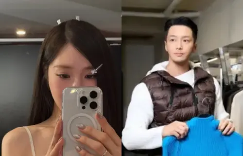 ▲Tiffany（左）對鏡自拍照被發現戴著與男友卞耀漢（右）的情侶對戒。（圖／Tiffany IG@tiffanyyoungofficial、卞耀漢IG@byunyohan_official）