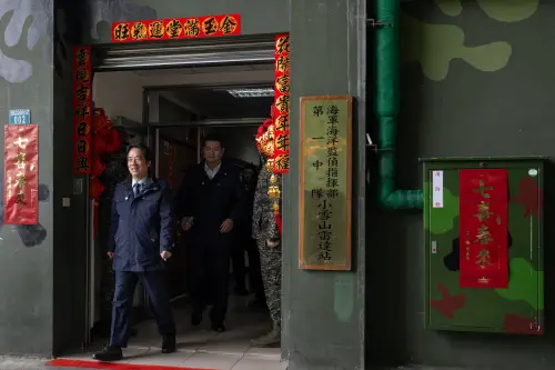 總統級外送！賴清德登高3000公尺　備薑母鴨、羊肉爐慰勞國軍
