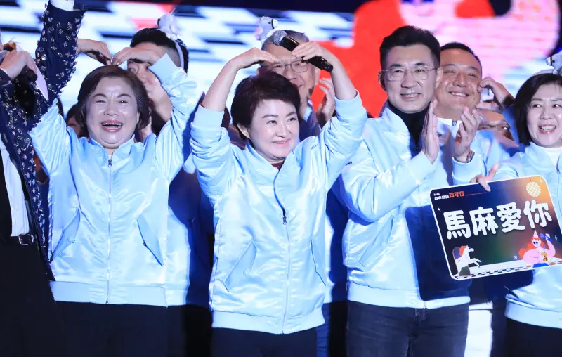 ▲江啟臣與楊瓊瓔的姐弟之爭越演越烈，中央黨部公親變事主。（圖／台中市政府提供，2026.02.06）