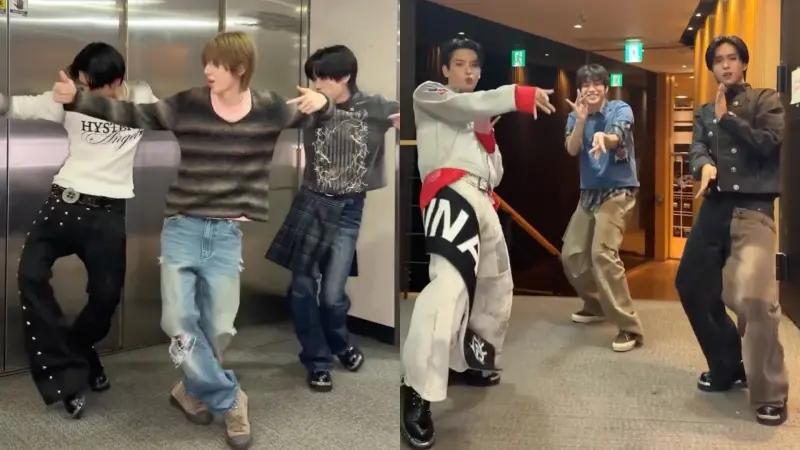 ▲CORTIS安乾鎬、金主訓跟泰國男團BUS跳泰版〈GO!〉，34秒短影音挑戰笑瘋全網。（圖／IG@cortis）