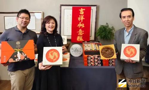 ▲從象徵團圓的年糕，到多項榮獲台言十大伴手禮肯定的糕點禮盒，回應不同家庭的送禮需求，也延續春節分享與祝福的文化意涵。(圖／記者金武鳳攝，2026.2.6)