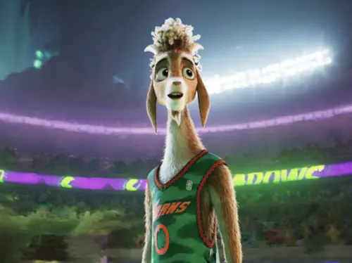 ▲《山羊巔峰》由NBA巨星史蒂芬柯瑞監製，《怪奇物語》迦勒麥羅林等人聲音演出。（圖／索尼提供）