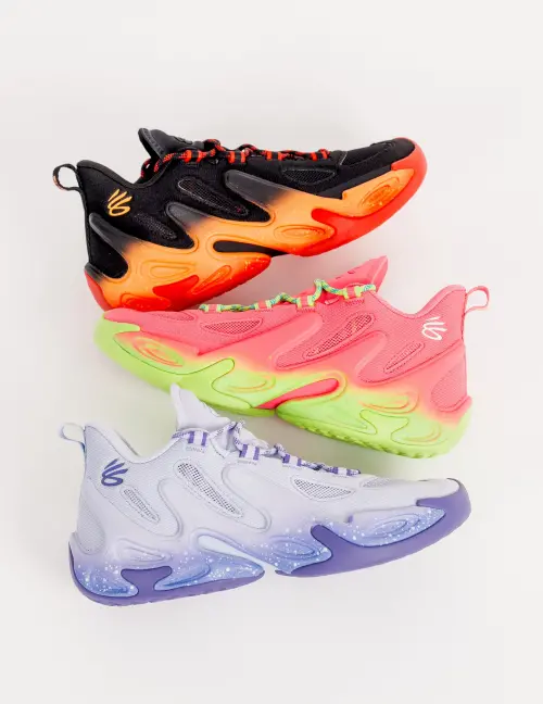 ▲CURRY 13因應動畫電影《山羊巔峰》所推出的主題配色。（圖／UA提供）