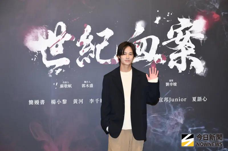 ▲夏騰宏在《世紀血案》飾演38歲的林義雄，他以為製片有取得授權，結果沒有，決定退出相關宣傳。（圖／夏騰宏臉書）