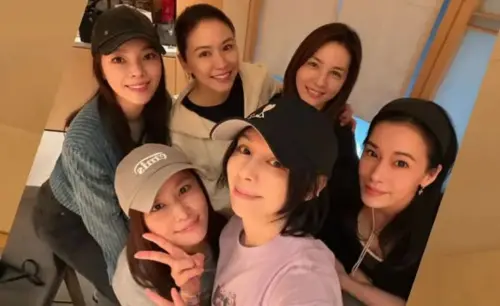 曾馨瑩曬貴婦聚會照！頭戴5萬棒球帽　徐若瑄、林心如全到場
