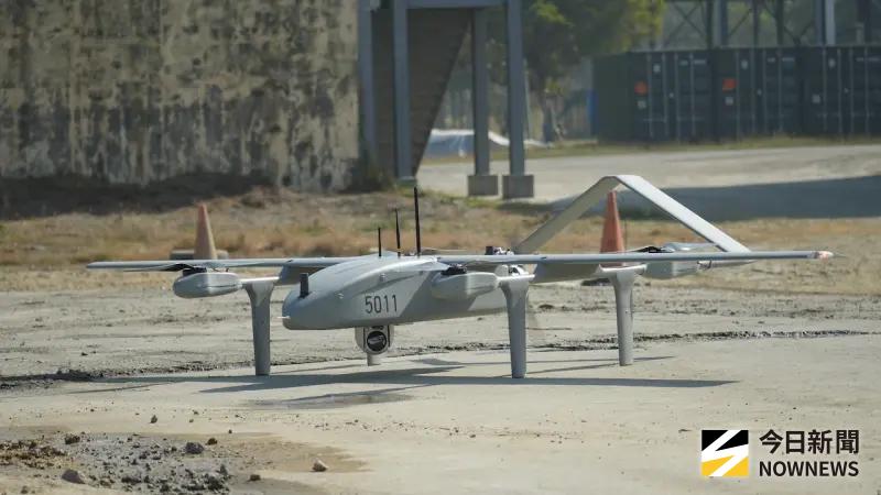    ▲陸戰隊陸用型監偵無人機。（圖／記者呂炯昌攝，2026.01.29）  