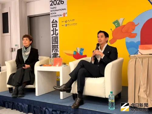 泰政壇明星皮塔現身台北國際書展　班機延誤半小時抵現場熱情不減
