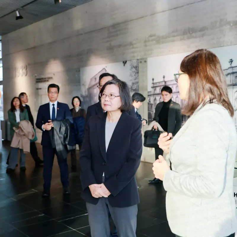 ▲外界揣測她要復出，前總統蔡英文發文表示「一切留在山裡」，被解讀是破除傳言。（圖／取自蔡英文臉書）