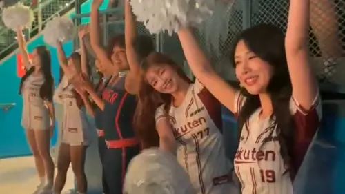 樂天女孩登NBA大螢幕！與雷霆啦啦隊夢幻合體　台式應援震撼全場
