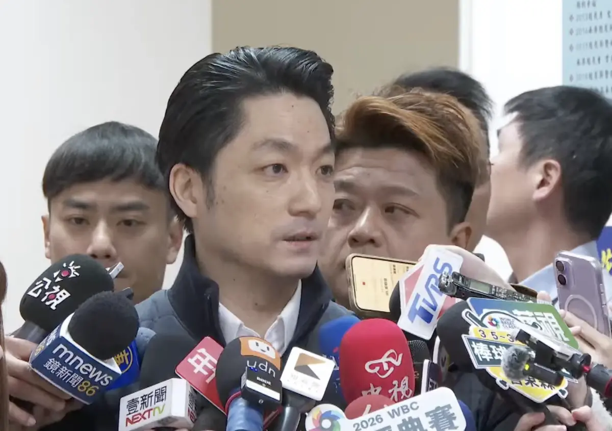 ▲台北市長蔣萬安出席里長座談前受訪。（圖／翻攝畫面）