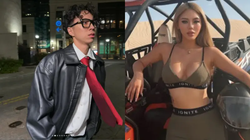 ▲「台灣最強高中生」Ray（左）去年官宣戀情，怎料近日女友Angi Yang（右）突然在Threads上用繁體中文寫道「為什麼男人總是會出軌呢」，兩人感情疑似生變，掀起網友熱議。（圖／Ray、Angi Yang IG）