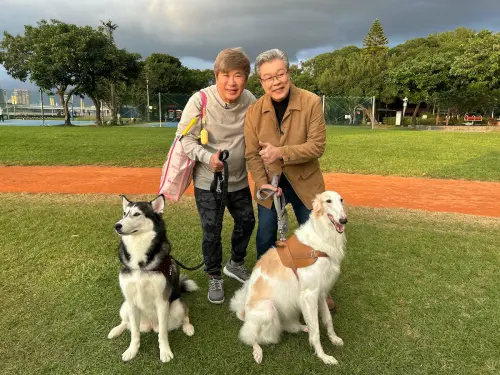 ▲胡瓜（左）與楊烈（右）多年未見，透露自己其實是他的小粉絲。（圖／下面一位提供）