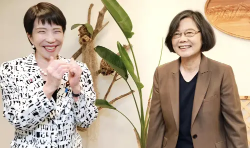 日本眾議院選舉自民黨大勝　蔡英文發文恭賀高市早苗
