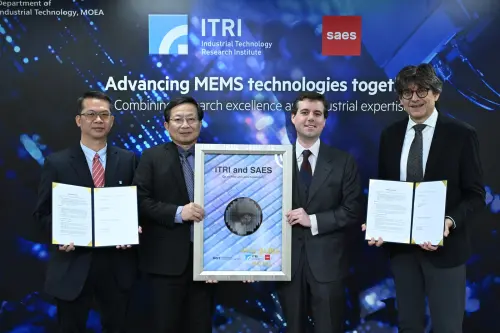 瞄準近千億商機 　工研院攜手SAES推展「高真空封裝吸氣技術」
