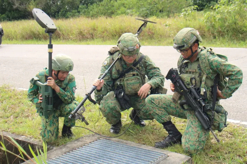 ▲星光部隊來台演訓是大眾熟知的事實，但雙方都很低調掩飾這個事實。（圖／翻攝自Singapore Army FB）