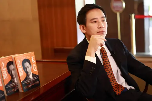 ▲皮塔精闢地提出了「4C」理論來解構這場敗選。（圖／記者吳翊緁攝）